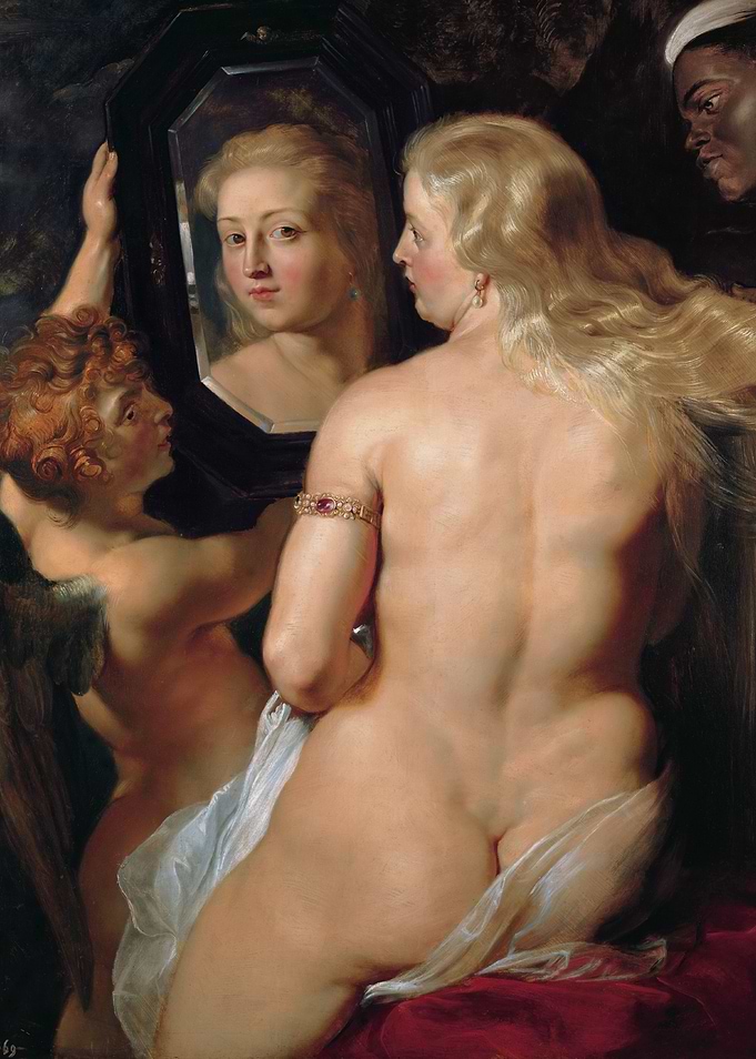 Venus at a Mirror by Rubens