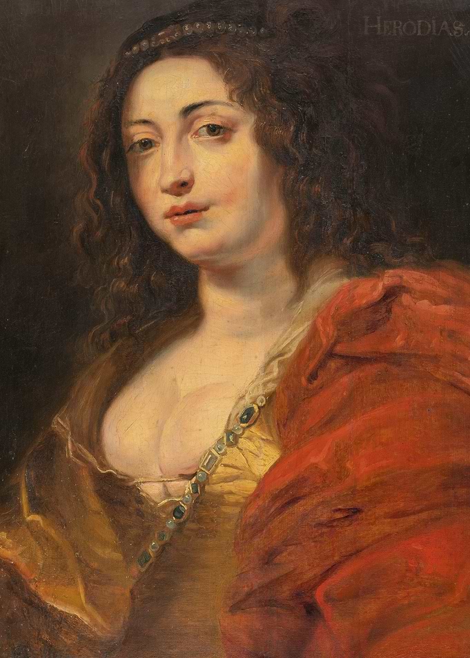 Herodias Portrait Painting