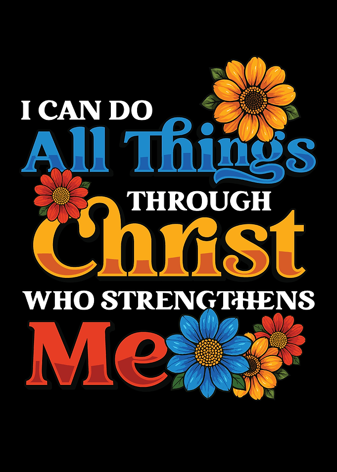 I Can Do All Things Through Christ Bible Vers