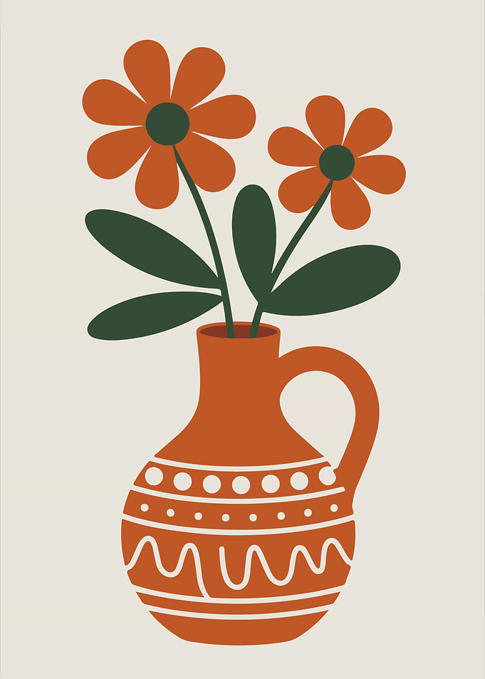 Floral Still Life with Vase