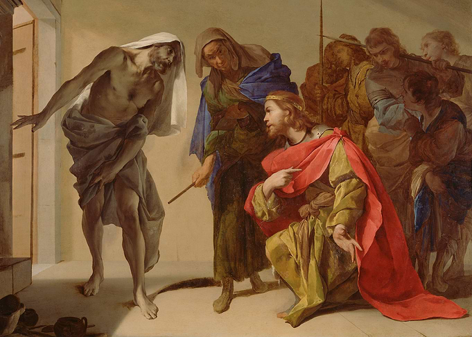 Historical Painting of a Biblical Scene