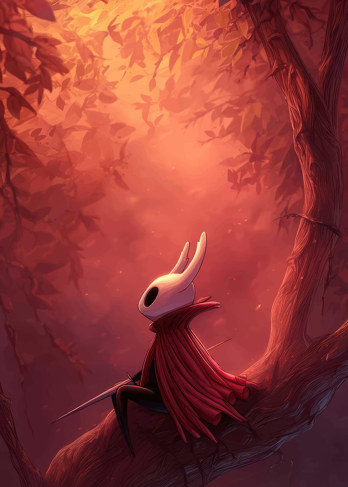 Hollow Knight on a Branch