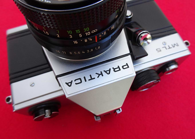 Praktica MTL 5 Film Camera Close-Up