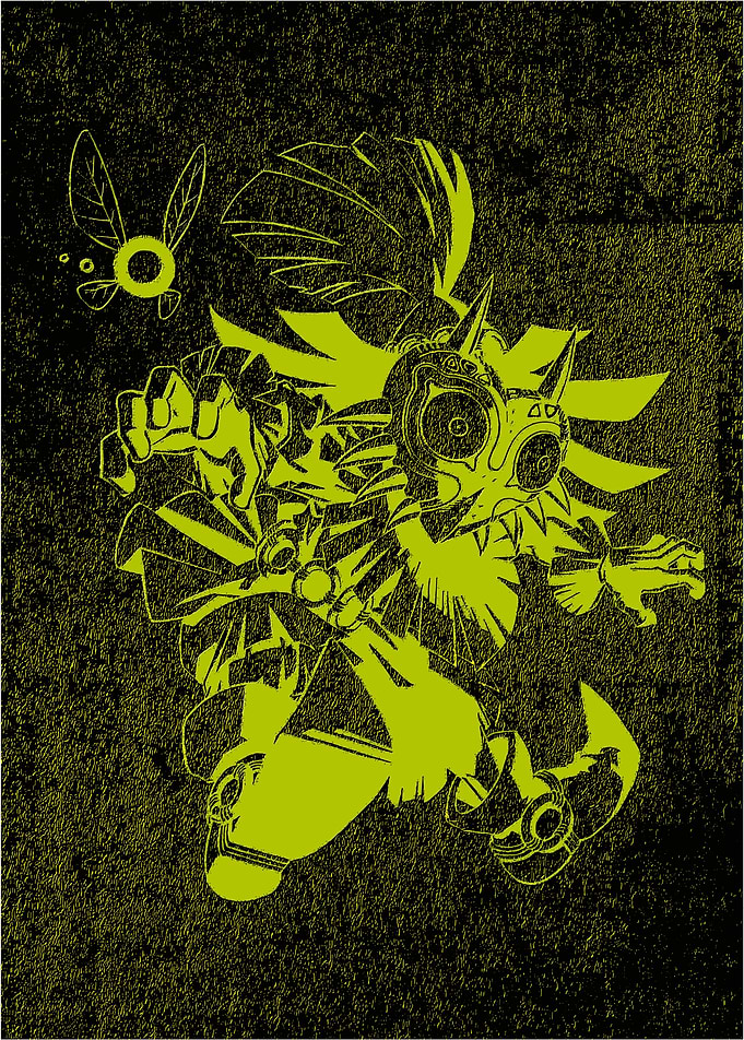 Majora's Mask Link and Navi
