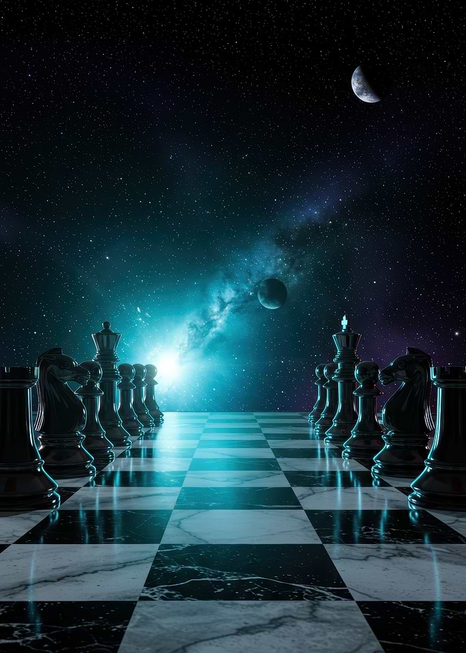 Chess Game in Space
