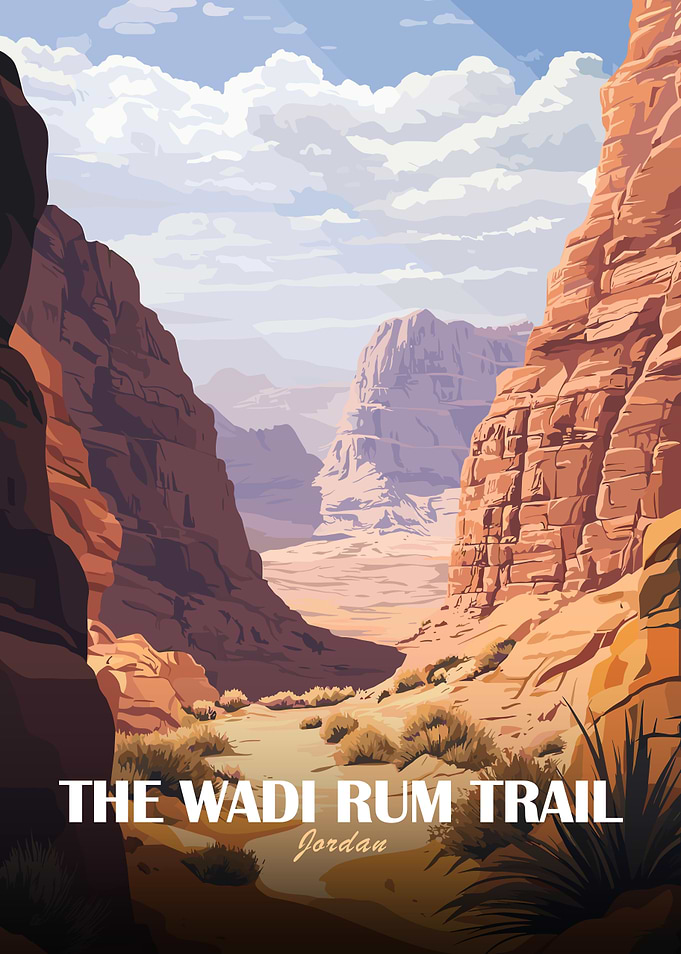 The Wadi Rum Trail, Jordan