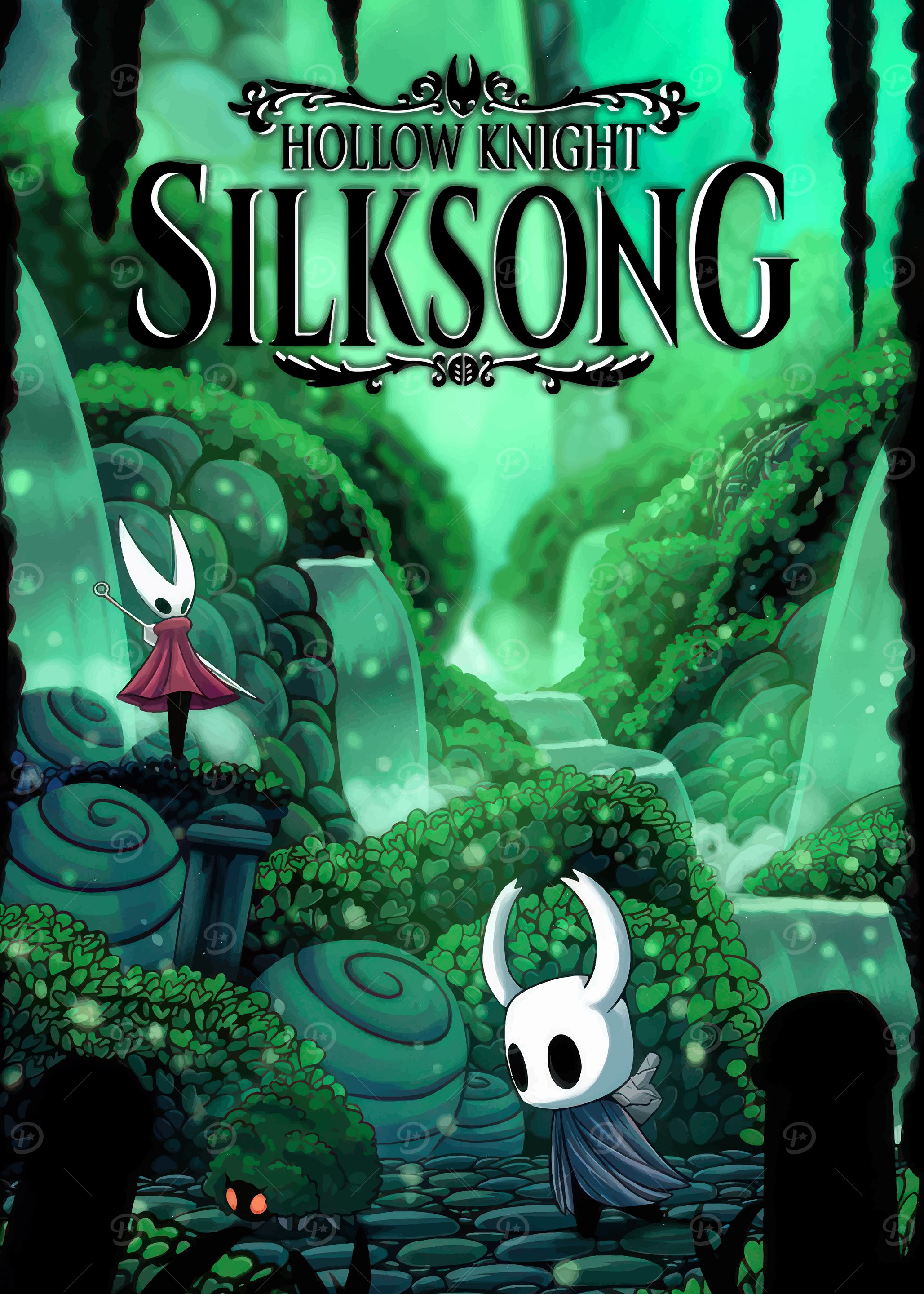 Hollow Knight: Silksong Game Cover Art