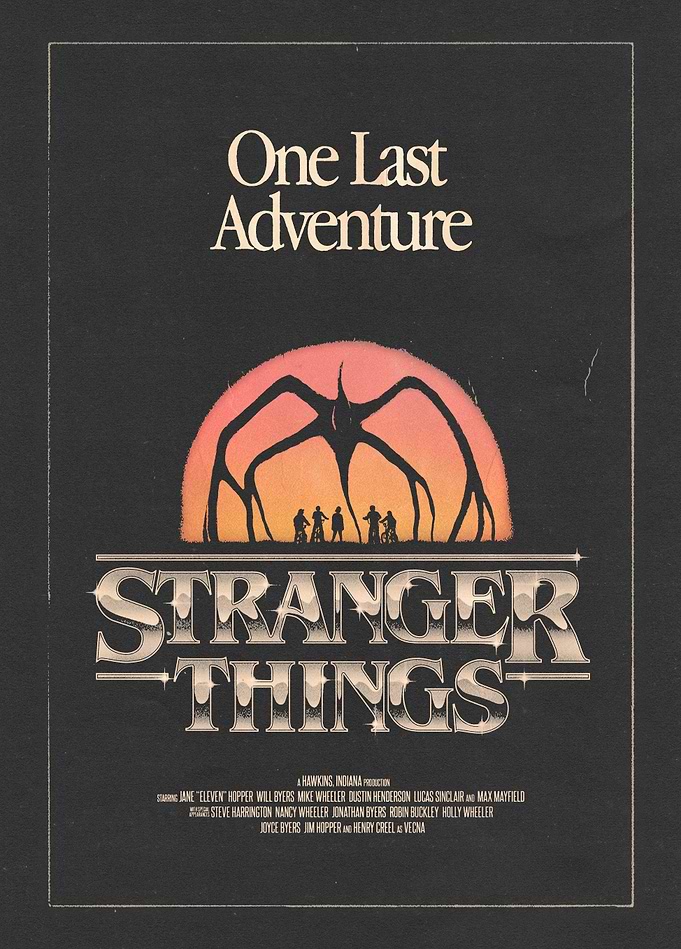 Stranger Things: One Last Adventure Poster