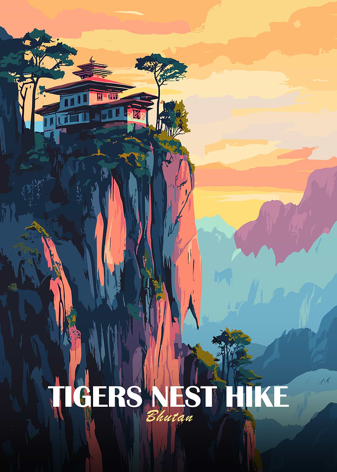Tigers Nest Hike, Bhutan