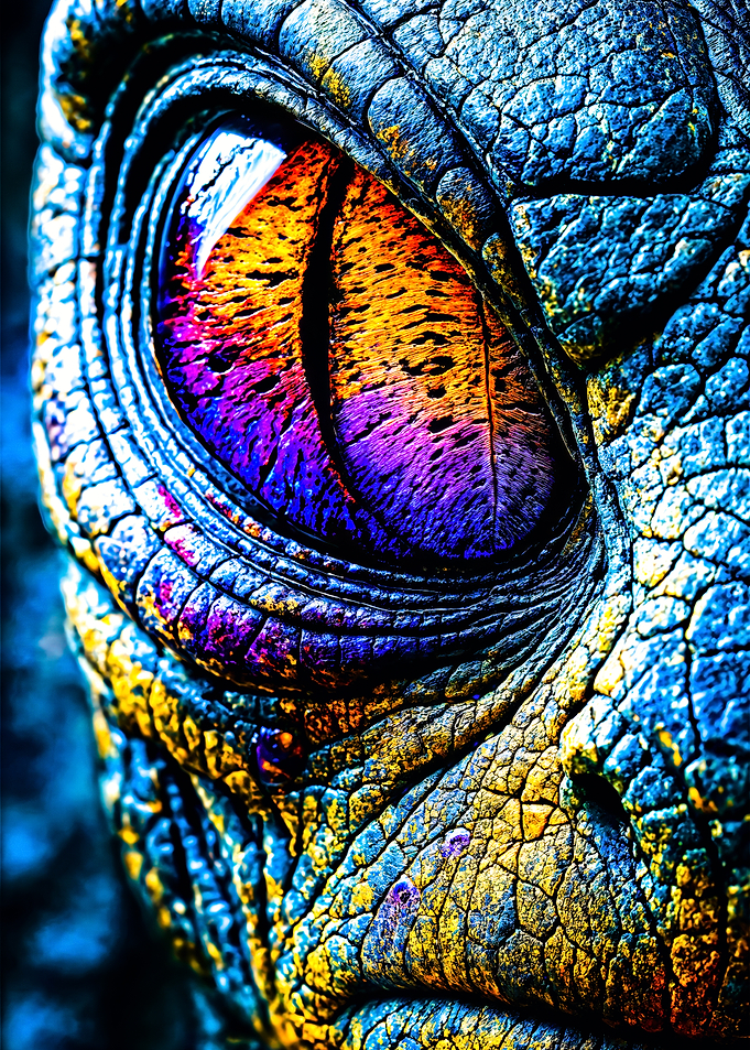 Close-up of a Alien Eye