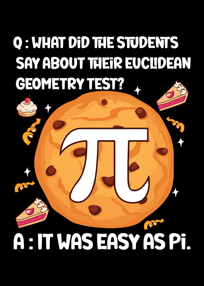 Easy as Pi : Geometry Test Joke