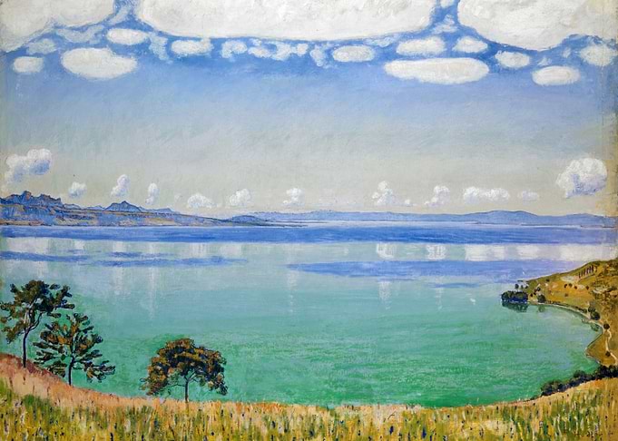 Lake Geneva Landscape Painting