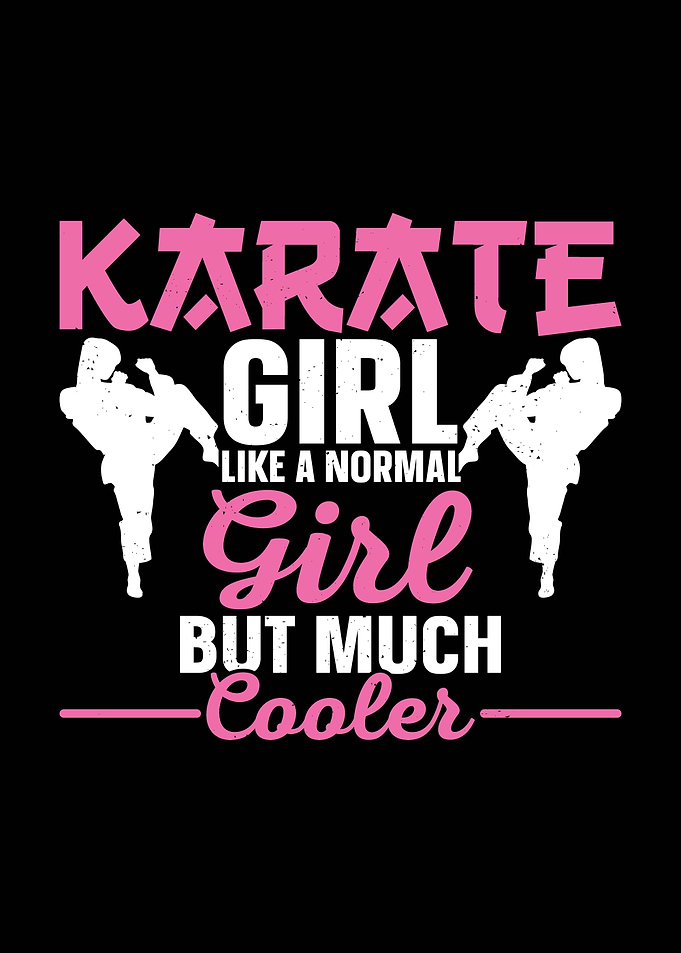 Karate Girl Much Cooler