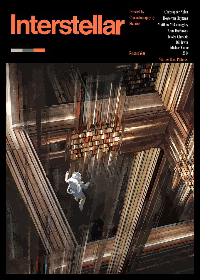 Interstellar Movie Poster Art
