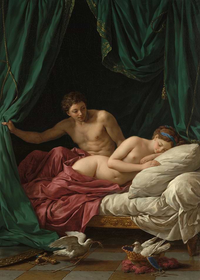 Venus Asleep and Cupid