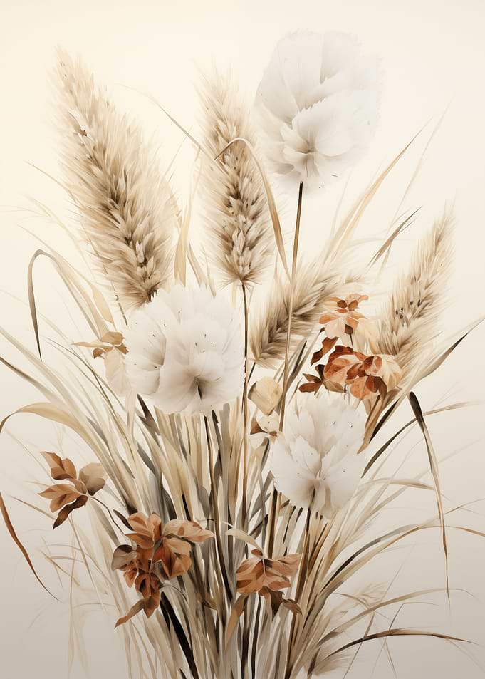 Floral Pampas Grass