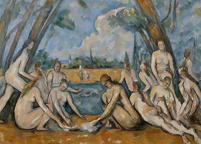 The Bathers by Paul Cézanne