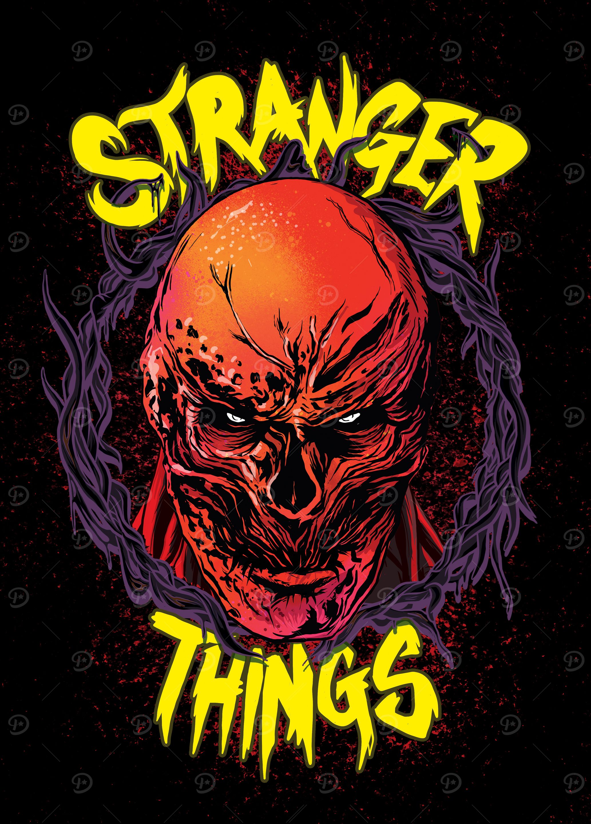 Vecna's Menace: Stranger Things Art