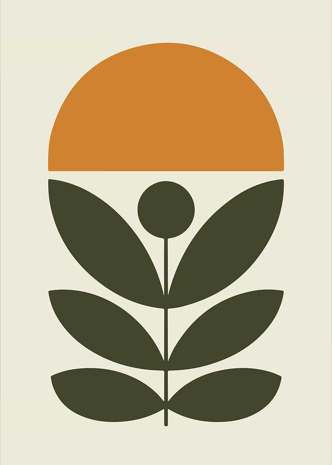 Minimalist Botanical Art Print