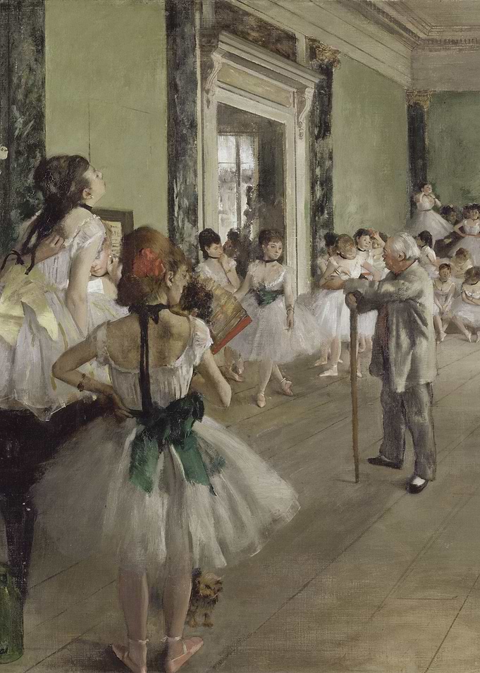 Ballet Class by Edgar Degas