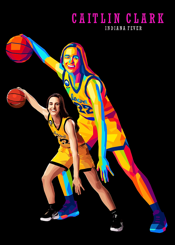 Caitlin Clark wpap Art