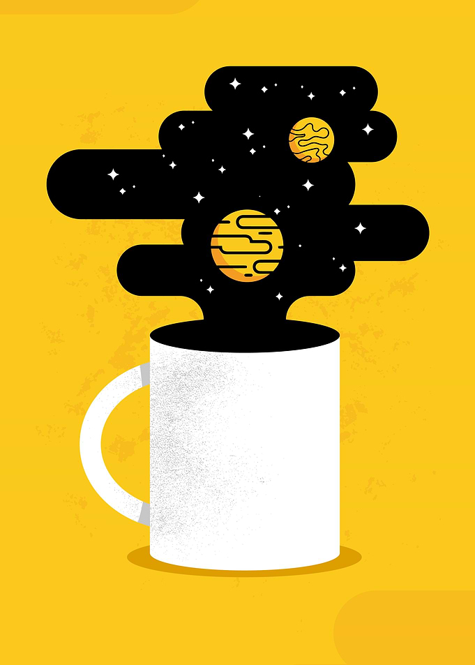 Cosmic Coffee Cup