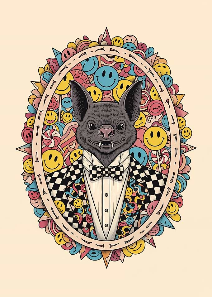 Vampire Bat in a Candy Chaos Cameo