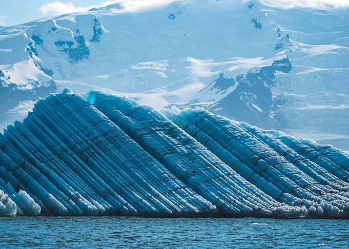 Glacier Lagoon Landscape