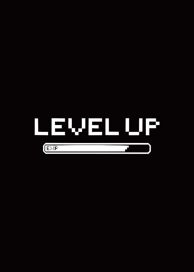 Level Up Pixel Art