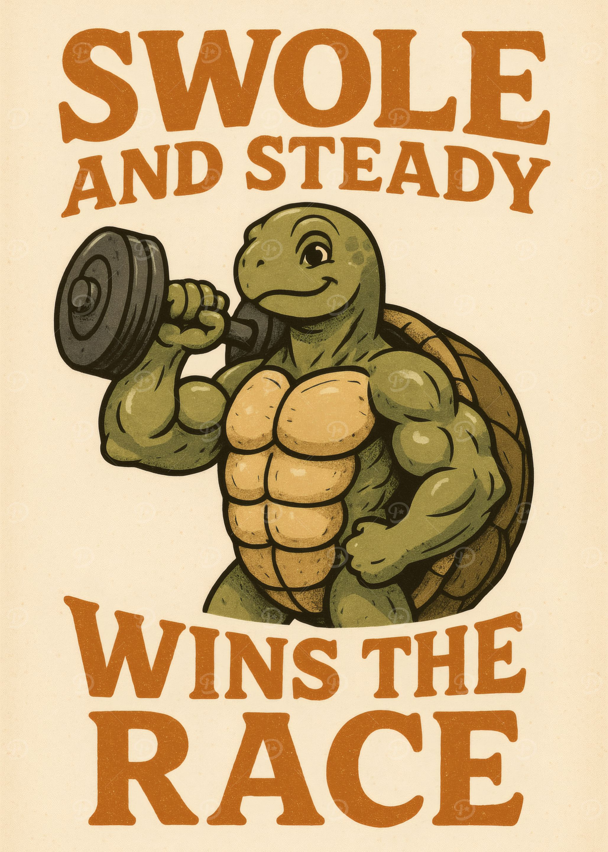 Swole and Steady Wins the Race