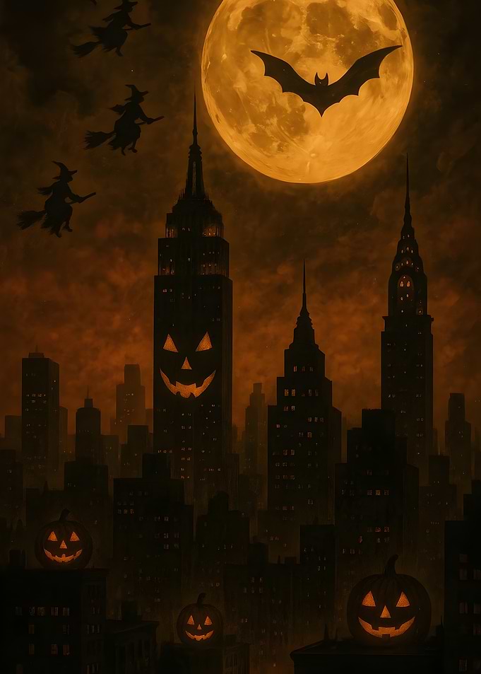 Halloween Night in the City