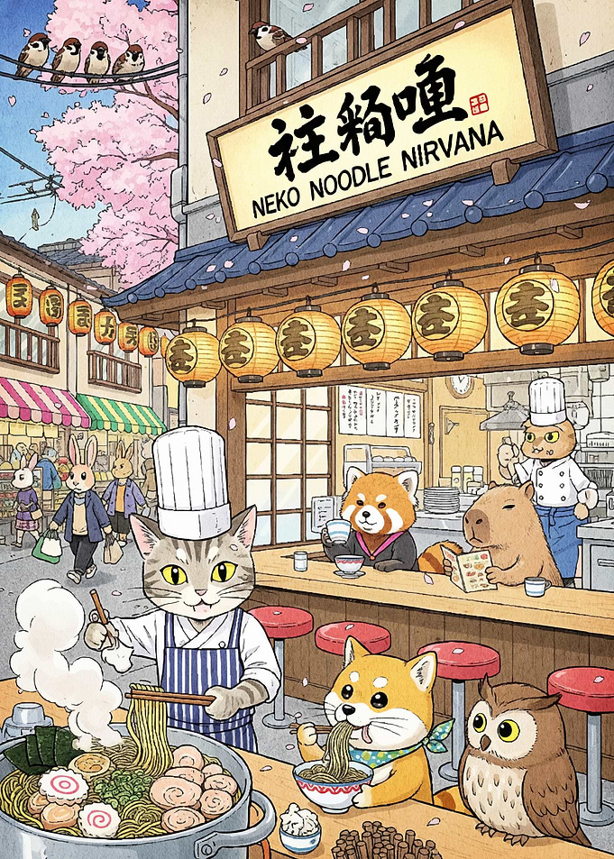 Neko Noodle Anime Restaurant