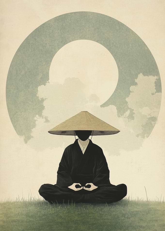 Zen Monk Meditation