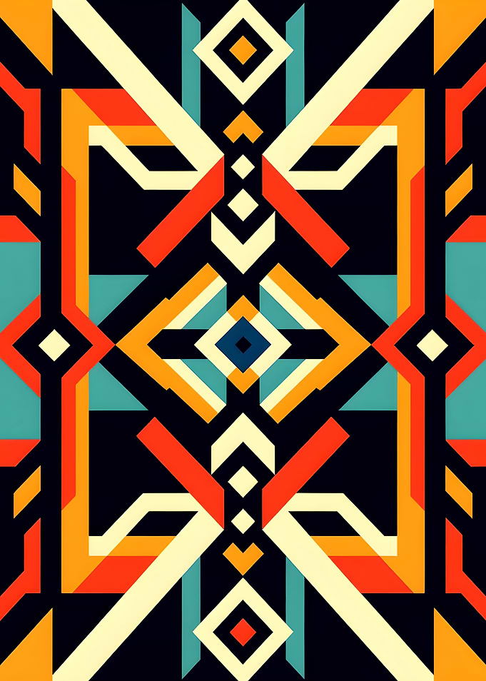 Geometric Abstract Pattern