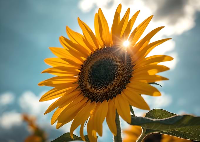 Sunflower in Sunlight