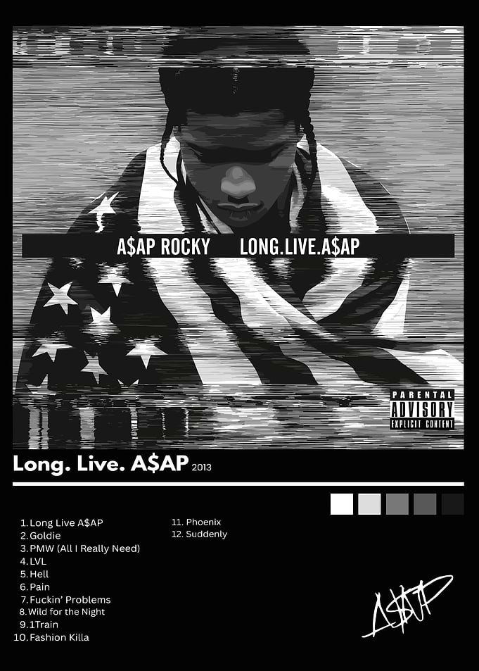 A$AP Rocky - Long.Live.A$AP Album Cover