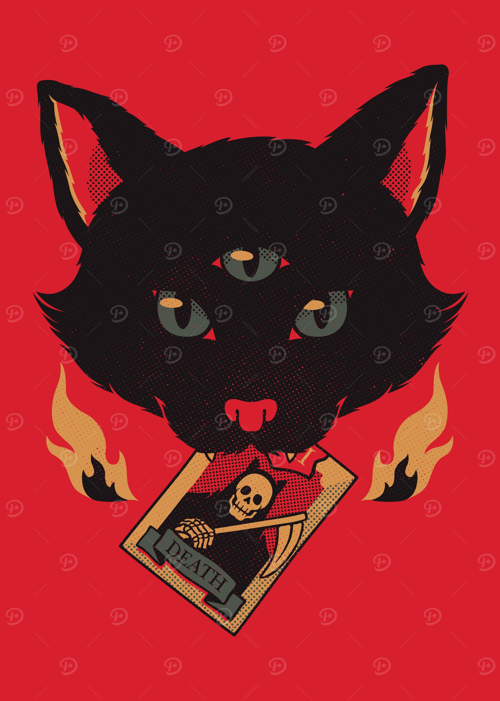 Cat Tarot Death