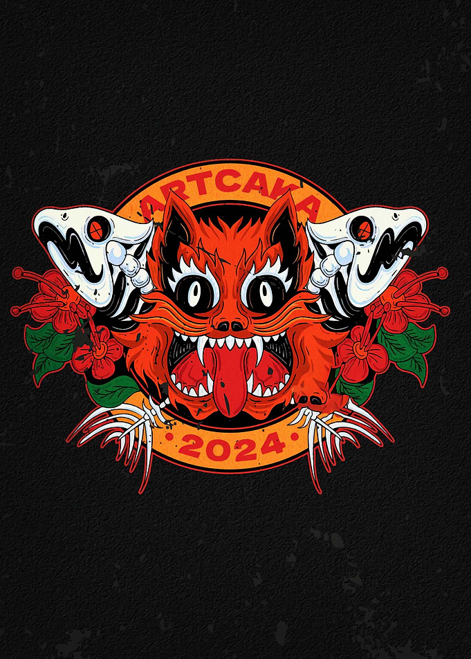 ARTCAKA 2024: Fox and Snake Illustration