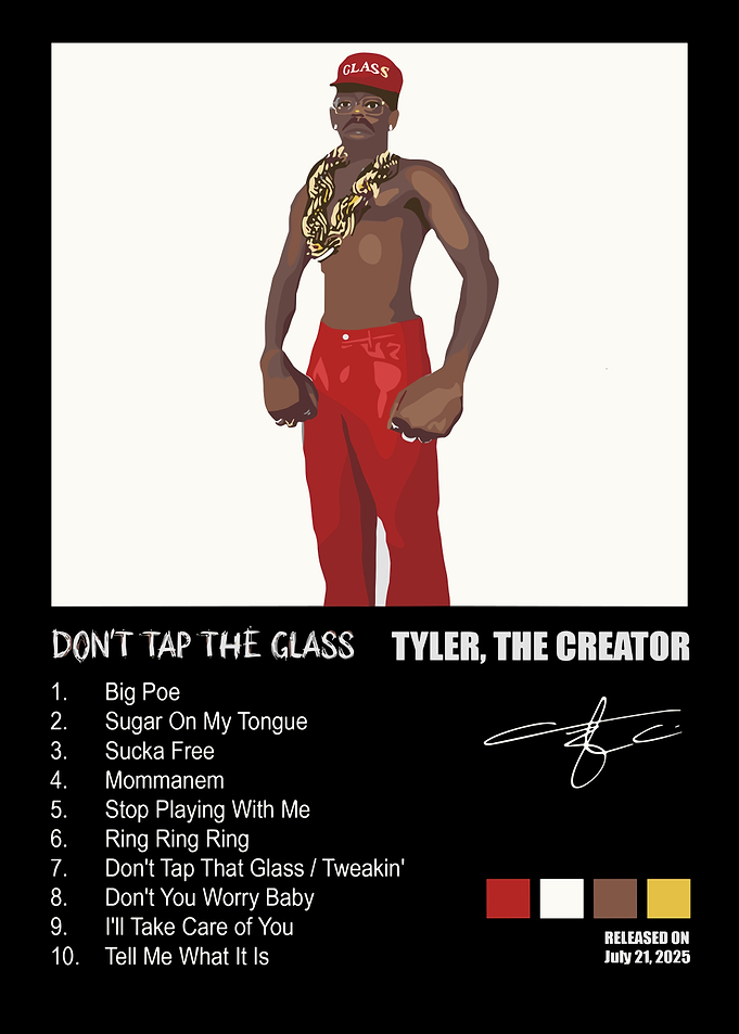 Tyler, the Creator Don't Tap The Glass Album Cover