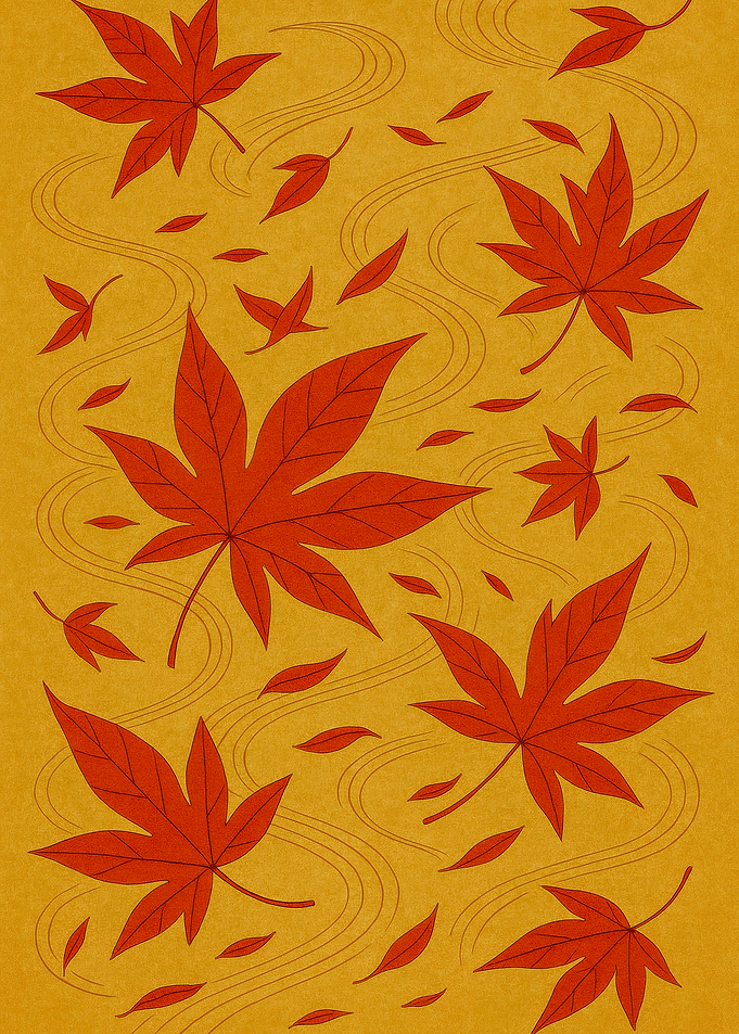 Autumn Maple Leaves Pattern