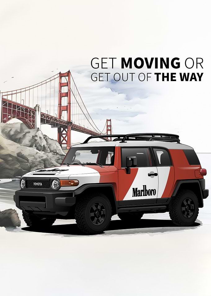 Toyota FJ Cruiser Marlboro Livery