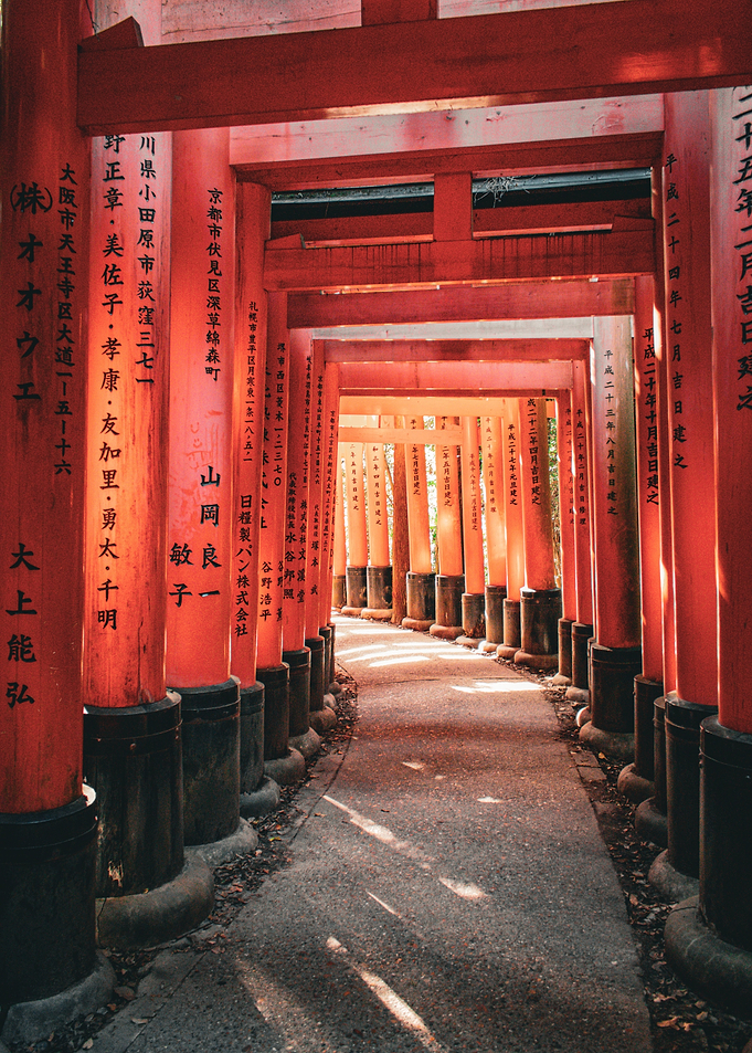 Fushimi Inari Shrine Torii Gates