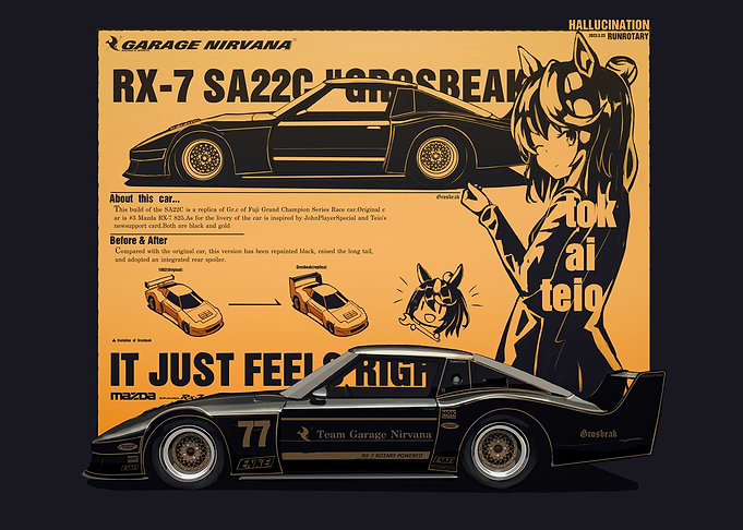 RX-7 SA22C It Just Feels Right