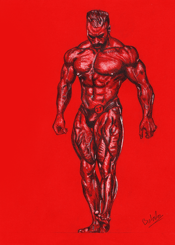 Cbum (Chris Bumstead) fan art Illustration