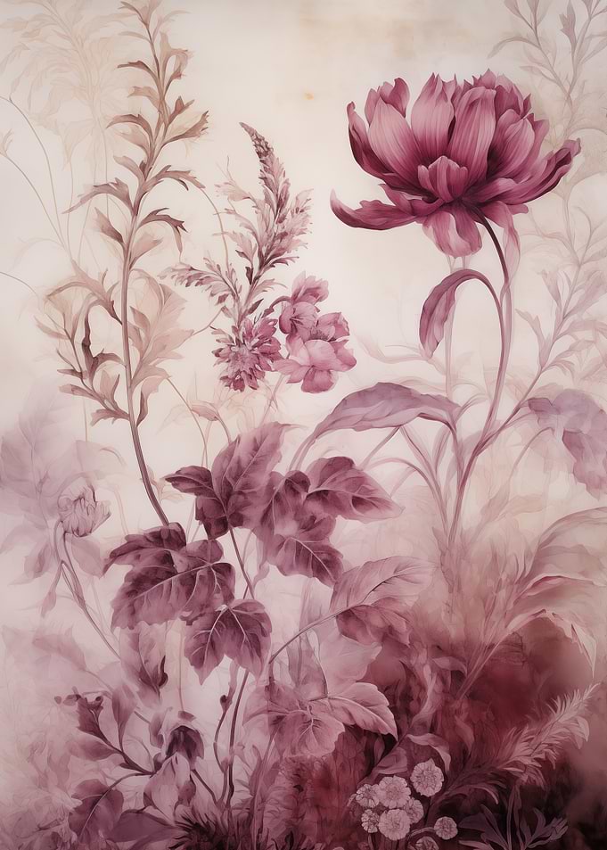 Floral in Shades of Pink