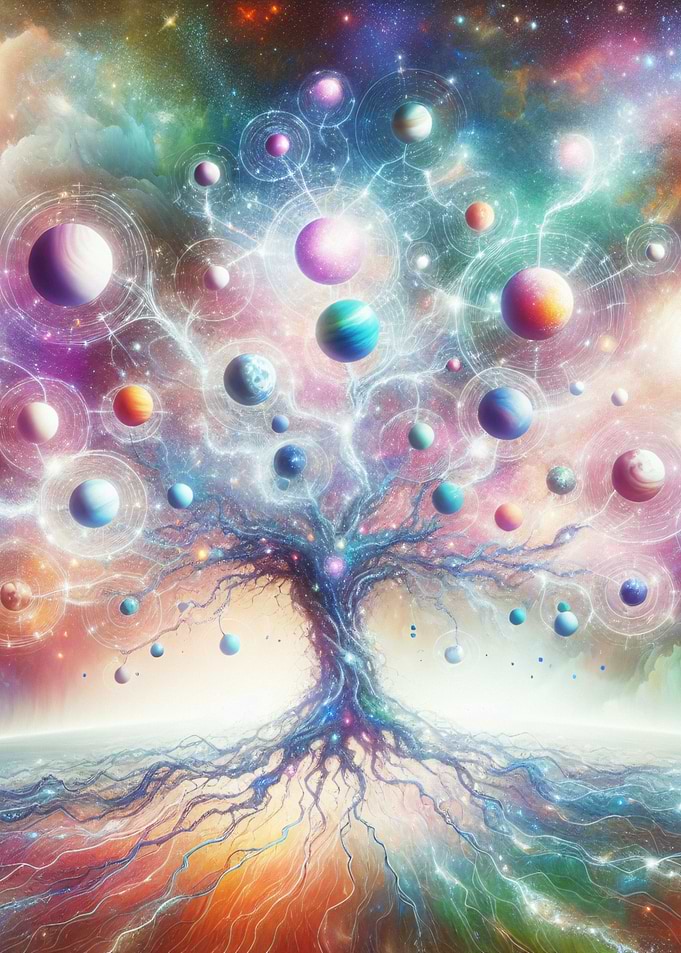 Cosmic Tree of Planets and Connections