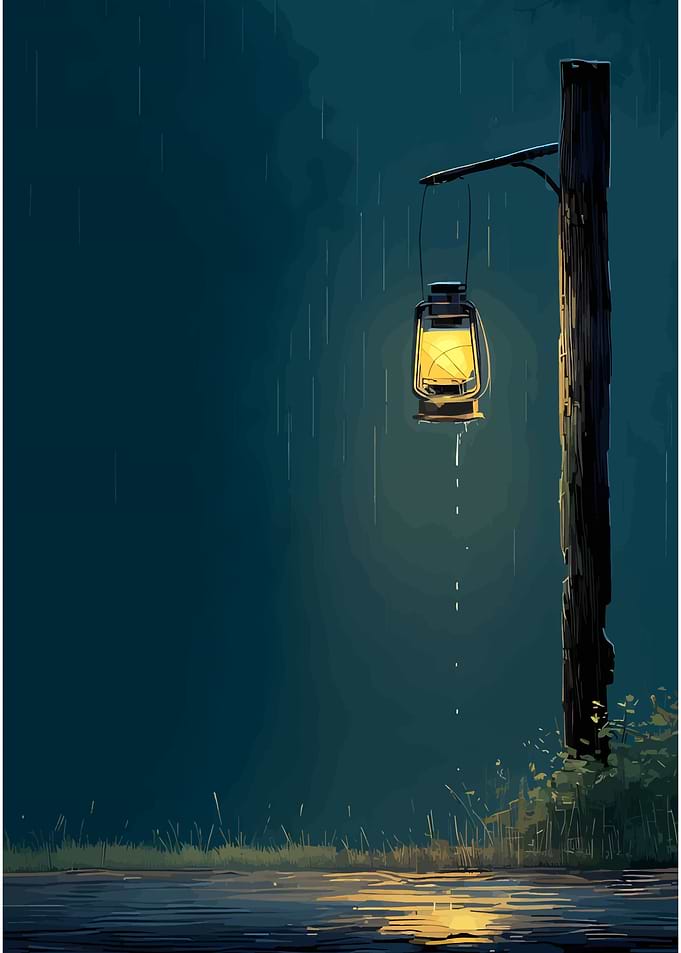 Rainy Night Lantern