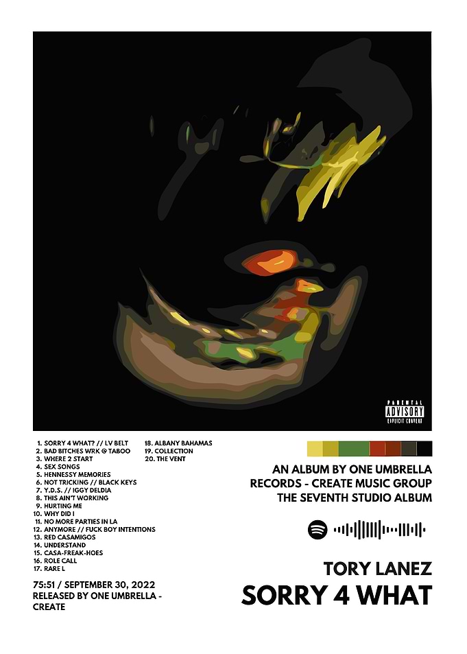 Tory Lanez - Sorry 4 What Album