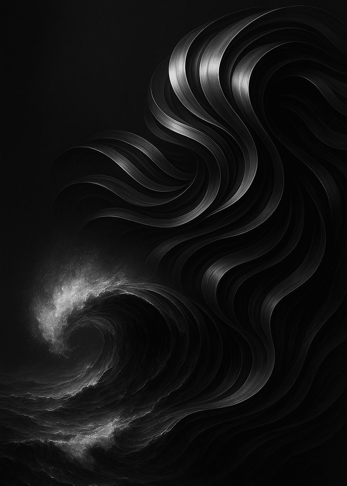 Black Wave Art