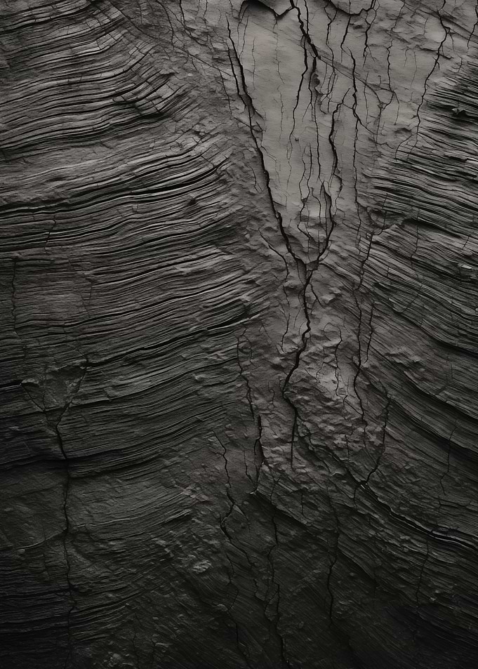 Cracked Dark Earth Texture